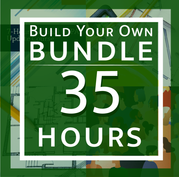 ~35 Hour Elective Education Bundle: Price varies according to courses chosen. *