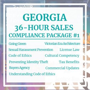 ~Georgia Sales/Broker 2nd & Subsequent Compliance Bundle Option 1