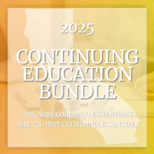 ~2025 Continuing Education Compliance Bundle CA-DFPI